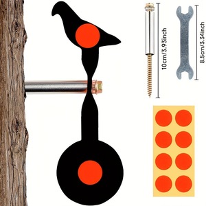 360Rotating Bird Shape Steel Marker Spinner with Hanging Hook for Outdoor Practice Positioning and Visual Training - Product Image 3