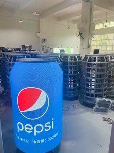 Pantalla LED Curva con Forma de Lata Cilíndrica P1.86 P2 para Publicidad de Bebidas Pepsi, Cerveza y <span class=keywords><strong>Red</strong></span> <span class=keywords><strong>Bull</strong></span> - Product Image 2