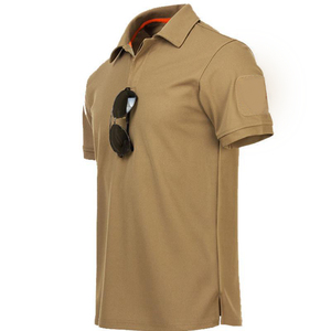 Abito tattico da uomo nero di alta qualità 2020 personalizzato <span class=keywords><strong>a</strong></span> maniche corte - Product Image 4