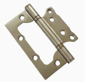 <span class=keywords><strong>Cerniera</strong></span> a ventaglio da pollice in nichel spazzolato, silenziosa, a <span class=keywords><strong>scatto</strong></span>, per porte e finestre interne, piccole cerniere in ferro dorato a cinque fori - Product Image 5