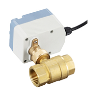 Vanne à boisseau sphérique motorisée en laiton YAOYANG, actionnée électriquement, 2 voies, DN20 PN16 AC110-220V IP65 avec commande manuelle, pour eau, OEM