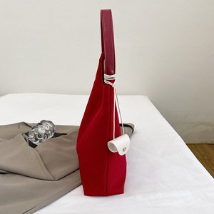 <b>Large</b> capacity <b>canvas</b> <b>bag</b> for women, new 2025 style, casual shoulder <b>bag</b>, underarm <b>bag</b>, versatile tote <b>bag</b> - Product Image 5