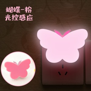 Light Sensor Control Mini <strong>Star</strong> LED Night Light for Dark Night Kids Bedroom Bedside <strong>Lamp</strong> With Eu Plug / US Baby Sleeping Light - Product Image 2