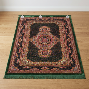 Alfombra de Seda Pura Personalizada de Primera Calidad, Hecha a Mano, Moderna, Anudada a Mano, Lavable, Antideslizante, Plegable, de 2-3 mm de Grosor, para Hogar y Comercio - Product Image 1