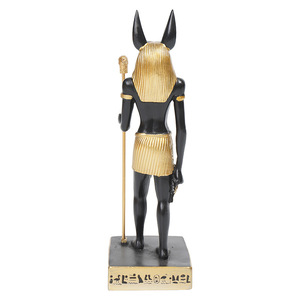 Figura de Anubis <span class=keywords><strong>en</strong></span> Resina Pintada a Mano, Decoración de Halloween para el Hogar, Recuerdos Turísticos Egipcios, Regalos para Sala de Estar, Venta al por Mayor - Product Image 2