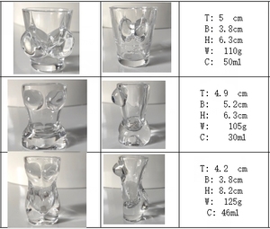 Bikini <strong>Girl</strong> Promotional Gift <strong>Glass</strong> Cup OEM Lead Free Tequila Shot <strong>Glasses</strong> Sexy Shot <strong>Glass</strong> - Product Image 3