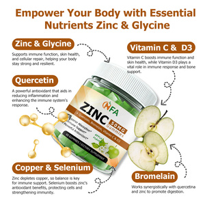 Best Quality Quercetin Bromelain Gummies with Zinc Vitamin C D3 Support Absorption and Immune System Support Candy - Product Image 3