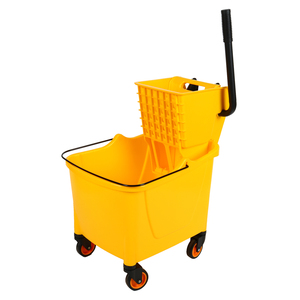 Nuevo <span class=keywords><strong>Cubo</strong></span> de Fregona <span class=keywords><strong>con</strong></span> Escurridor de Plástico de Lujo, Carro de Limpieza Fácil <span class=keywords><strong>con</strong></span> <span class=keywords><strong>Pedal</strong></span>, Marca H&M, Capacidad Superior a 10L - Product Image 1