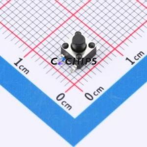 TSC015A04810A Tactile Switch SMD-4P,4.5x4.5mm Switch Round Button 1N Vertical Mount 4.5mm - Product Image 1