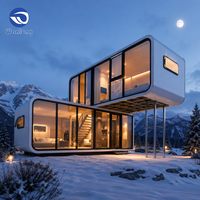 Tiny apple Mini Pod Garden Office apple Cube House Withcaster Wheels Other Prefab Houses apple Apple-house