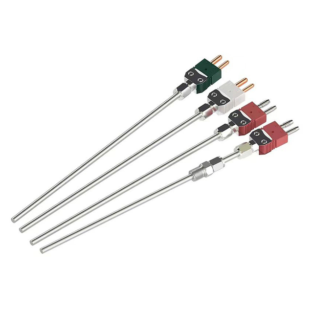 Industrial Tungsten High Temperature Sensor Rhenium Thermocouple c Type for 2000c Wih Male Connector