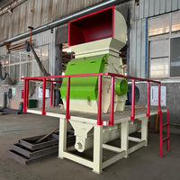 Broyeur à marteaux haute capacité pour bois, déchets de palettes, avec dispositif de retrait des clous