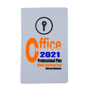 Chave de licença profissional para Mac/PC, chave de ligação para Office 2021 Pro Plus 2021, linguagem global, ligação vitalícia, ativação 100%