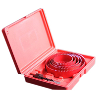 Kit de 5, 8 ou 13 pièces de scie cloche bi-métallique pour le travail du bois avec forets centraux HSS pour la menuiserie, le bois et le placoplâtre