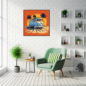 COOLEVE 30x30 الحفر الكامل 5D مجموعات اللوحة الماس ديي الحيوانات الإبداعية أوروبا المشهد الياباني رسمت باليد فسيفساء الماس أوروبا - Product Image 2