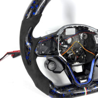 Personnalisation disponible pour volant VW Jetta, compatible avec Teramont, Golf 8, Polo, Tharu, Caddy, Tiguan, CC, Arteon, Passat, Talagon, affichage LED