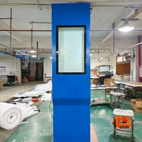 Kiosque numérique sur pied personnalisé avec écran LCD pour système d'affichage publicitaire