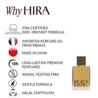 Parfum en spray pour homme, senteur boisée de luxe, écologique, OEM, forêt au crépuscule, livraison directe d'usine