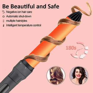 Phẳng Sắt <span class=keywords><strong>Curling</strong></span> Wand Set 13 Trong <span class=keywords><strong>1</strong></span> Ba Tóc Curler Set Bàn Chải Hoán Đổi Cho Nhau Gốm Thùng <span class=keywords><strong>Curling</strong></span> Sắt Tóc Curler - Product Image 2