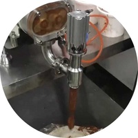 Pompe rotative haute pression semi-automatique (Série GTX) pour huile, confiture, miel, sauce poisson, mayonnaise, crème, plastique, moteur