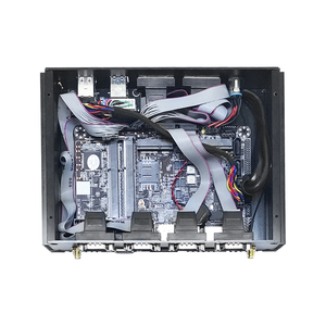 Mini <span class=keywords><strong>PC</strong></span> industriel sans ventilateur, 6 ports COM RS232, double LAN, ordinateur embarqué <span class=keywords><strong>pour</strong></span> l'automatisation PLC CNC OEM <span class=keywords><strong>IDM</strong></span> - Product Image 3