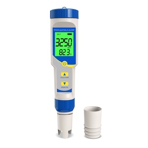 YIERYI Caneta Testadora Digital de Água para Piscina 7 em 1 PH/EC/TDS/Salinidade/ORP/S.G./Medidor de Temperatura com Luz de Fundo para Piscinas, Aquários e Spas - Product Image 2