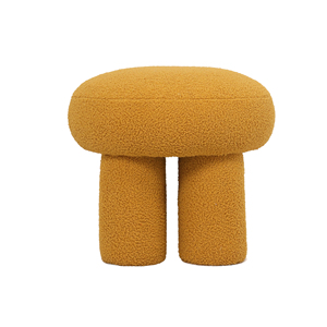 <span class=keywords><strong>Repose</strong></span>-pieds de style nouveau pouf en bois en forme de champignon au <span class=keywords><strong>design</strong></span> moderne avec fonction douce pour une utilisation à la maison - Product Image 3