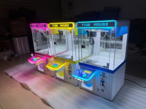 Nhà Máy Bán buôn đồng tiền hoạt động Mini Arcade búp bê Máy cẩu Claw máy tủ gỗ cho nhỏ đồ chơi sang trọng Quà Tặng - Product Image 2