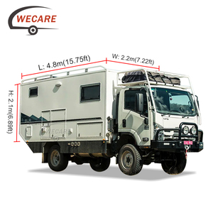 WECARE <span class=keywords><strong>Camper</strong></span> di Lusso Rigido per Pickup Isuzu Fuso 4x4 Fuoristrada Overlanding Motorhome RV Caravan Box - Product Image 2