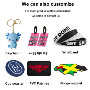 Gantungan kunci kustom rantai kunci PVC karet Anime plastik PVC profesional OEM untuk hadiah pembuat gantungan kunci - Product Image 5