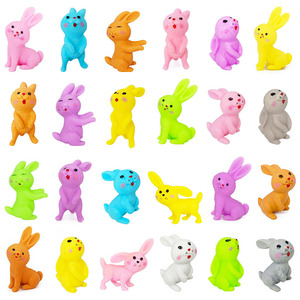 Juguetes de plástico de conejito de Pascua, recuerdos coloridos para fiestas para niños de 2 a 4 años, venta al por mayor - Product Image 5