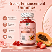 Gummies d'amélioration mammaire à formule personnalisée, directement de l'usine chinoise, pour l'équilibre hormonal