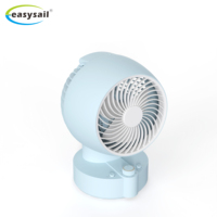 Ventilateur de circulation d'air portable à oscillation automatique et commande mécanique, idéal pour l'été (OEM/ODM)