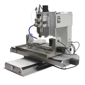 Vertical CNC Engraving Milling Machine 6040 2200W with A Axis B Axis 600*400mm Wood Metal Carving Machine 3axis 4axis 5axis