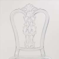 Chaise longue transparente en cristal pour extérieur, jardin, mariage, moderne, pour la maison, la chambre, le balcon, chaise de loisirs