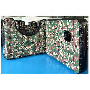 <span class=keywords><strong>Jeu</strong></span> de combat en plein air, bunker gonflable de camouflage, mur cassé, bunker gonflable de paintball pour <span class=keywords><strong>jeu</strong></span> de tir - Product Image 1