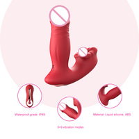 OEM KI-App-gesteuerter Oralsex-Simulator mit Großer Öffnung für Frauen Realistische Zungenstimulation Kraftvolle G-Punkt-Vibration USB-Aufladbar IPX6