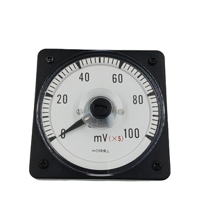80*80 mét DC Vôn kế 240 độ 0-500V vuông tròn Analog Vôn kế cho biển ứng dụng - Product Image 1