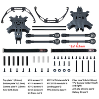 Kit de châssis de drone de course FPV en fibre de carbone RJXHOBBY 15 pouces 580 mm V1 avec trains d'atterrissage