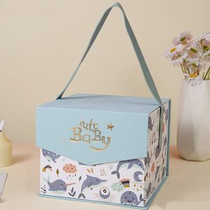 Confezione <span class=keywords><strong>regalo</strong></span> <span class=keywords><strong>di</strong></span> compleanno per bambini bambino <span class=keywords><strong>un</strong></span> mese <span class=keywords><strong>un</strong></span> <span class=keywords><strong>anno</strong></span> <span class=keywords><strong>di</strong></span> personalizzazione della scatola <span class=keywords><strong>di</strong></span> caramelle nuziali - Product Image 1