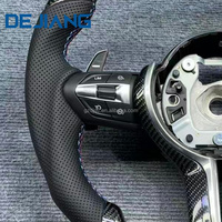 Volant de voiture en fibre de carbone pour BMW Série F X3 X5 X6 F30 F10 E70 E80 E71 E90 E92 E88 E91 F11 F20 F22 Volant OEM