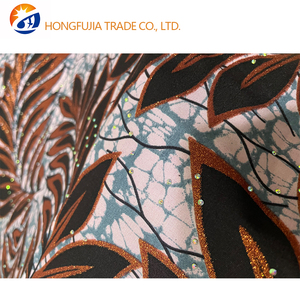 Tissu <span class=keywords><strong>pagne</strong></span> africain de bonne qualité en coton organza tissé, imprimé Ankara Batik, uni, doré, vert, bleu, <span class=keywords><strong>pour</strong></span> la confection de vêtements <span class=keywords><strong>pour</strong></span> garçons et filles - Product Image 6