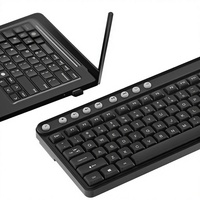 Clavier sans fil silencieux à membrane Lenovo Thinkplus K225 Pro 2.4G, 104 touches, touches rondes, touches multimédias, clavier de bureau