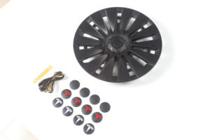 Automóvil para Tesla Modelo 3 Highland 4 Uds tapa de rueda de repuesto de rendimiento <span class=keywords><strong>tapacubos</strong></span> de rueda de <span class=keywords><strong>18</strong></span> <span class=keywords><strong>pulgadas</strong></span> - Product Image 6