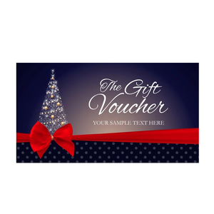 ฟอยล์ส่งเสริมการขายวันหยุดคูปองการพิมพ์แบบกำหนดเอง Gutschein บัตรกำนัลใบรับรองซองจดหมาย - Product Image 2