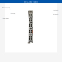 Terminale di Chiusura Bus K-Bus KL9010 Beckhoff PLC Usato per Automazione Industriale
