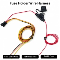 Câble de raccordement pour faisceau de câbles de voiture, assemblage de câbles JST SM2.54 avec fusible, isolé en PVC, à âme en cuivre, marque Xin Ying, 30V, directement de l'usine