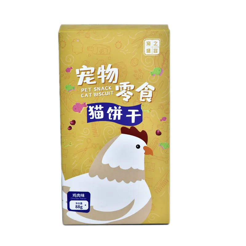 OEM/ODM 2024 New Pet Snacks Purchasing Preferred Cat Biscuit Canned Pet Snacks R&D Customization