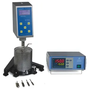 Viscomímetro digital de instrumento de viscosidade, medidor de alta temperatura com faixa de medição 50 a 200,000mpas para asphalto