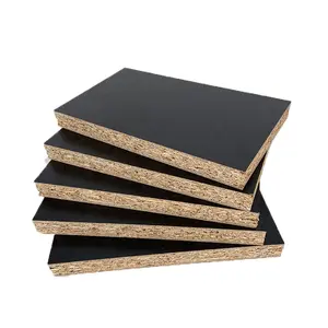 Meilleur Prix Pas Cher 2mm-25mm Grain De Bois Placage Feuille Aggloméré Panneaux De Particules Pour Meubles